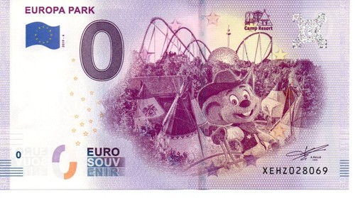 Billet touristique euro - billet,