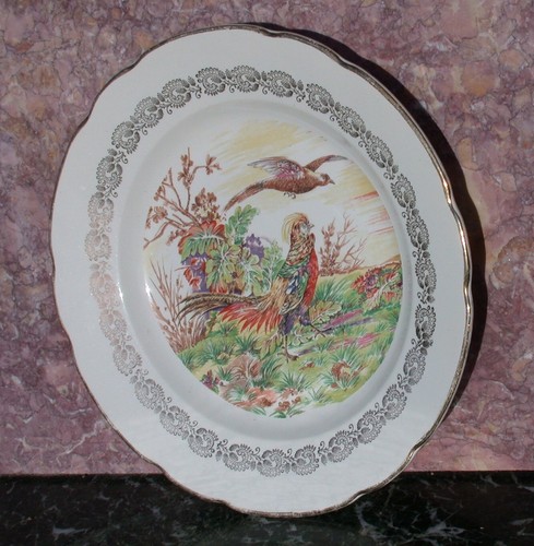 Chasse grande assiette faisan - chasse,