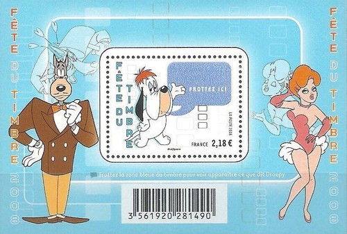 Timbre france 116 droopy - timbre, bf