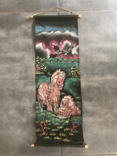 Kakemono vintage bannière sur