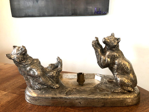 Superbe lampe art déco - superbe, en