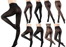 Collants Noir sans Couture &