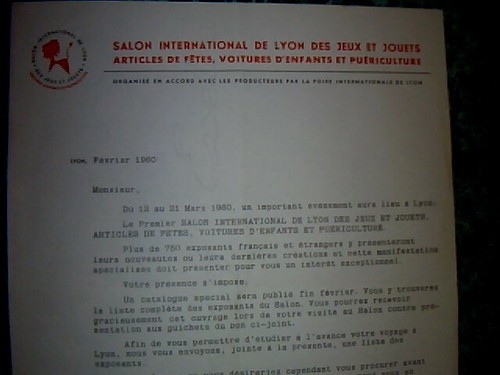 Facture lettre salon - lettre,