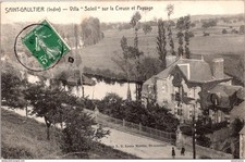 27590 cpa 36 Saint Gaultier -