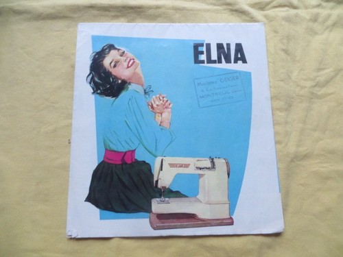 Elna machine coudre - coudre,