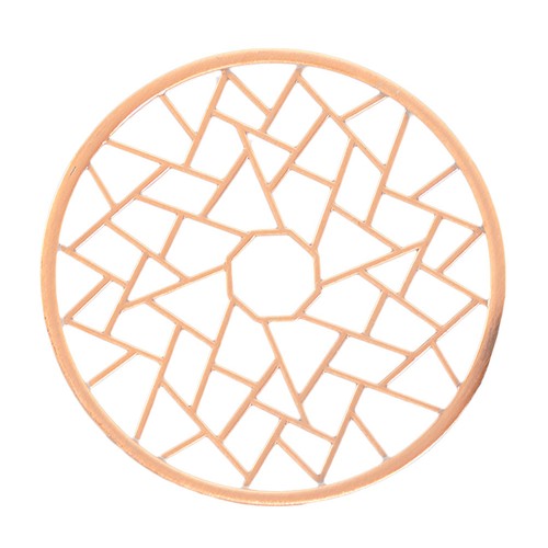 Dessous plat métal - plat, en
