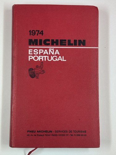 Guide rouge michelin - guide, 1974