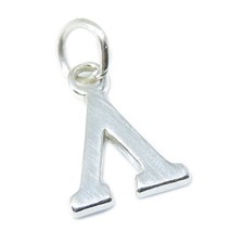 Breloque en argent sterling Alphabet grec lambda .925 x 1 lettres breloques!