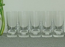 5 VERRES À DIGESTIF LIQUEUR