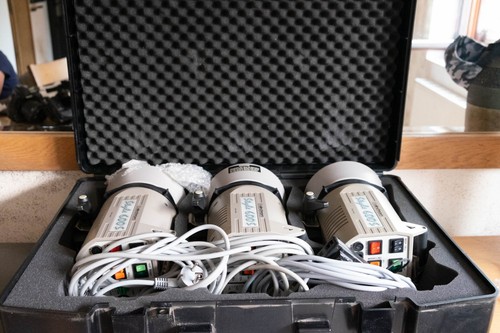 Kit flash elinchrom 3x600w - -,
