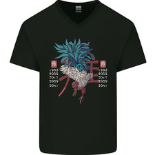 T-Shirt En Coton V-Cou Année