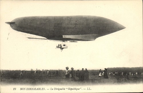 Dirigeable république - dirigeable, "république"