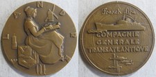 Médaille Paquebot le FLANDRE