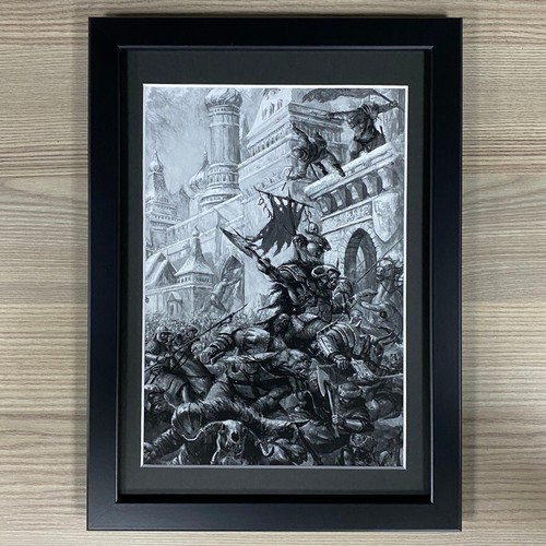 Orcs goblins framed - orcs, art