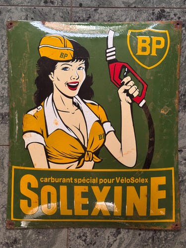 Plaque émaillée ancienne - plaque, bp
