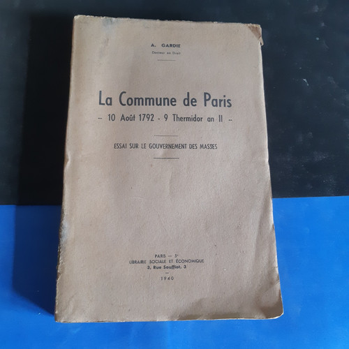 Commune paris 10 août - la,