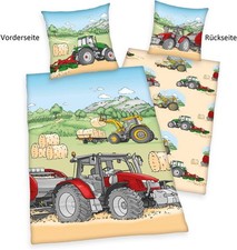 Ensemble literie tracteur 2 - literie,