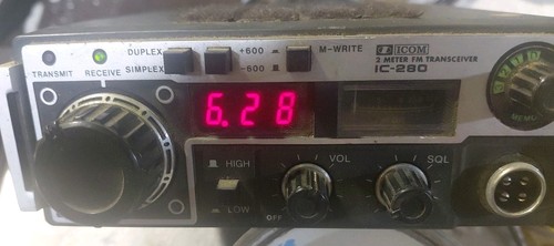 Icom 280 vhf meter - 2, power