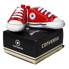 Converse Eu 19 Royaume-Uni 3 Bébé Chucks Taylor All Star Rouge Basket Chaussures