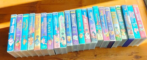 Cassettes vhs dessins animés - cassettes,