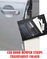 8Pcs Set Voiture Porte Coffre Bord Protection Bande Pare-Choc Joint Caoutchouc