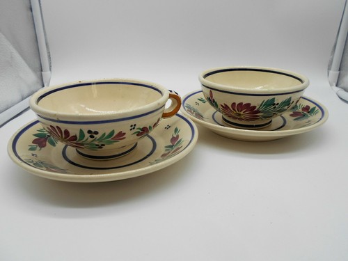 Superbe grande paire - grande, tasse