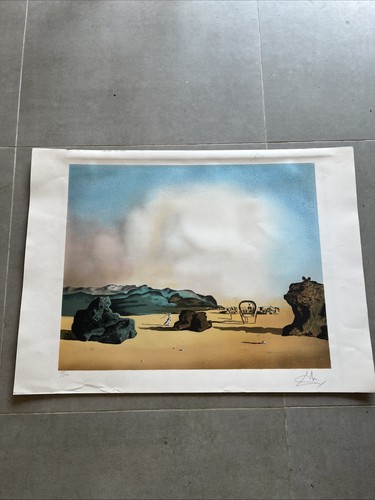 Lithographie dali signée - lithographie,