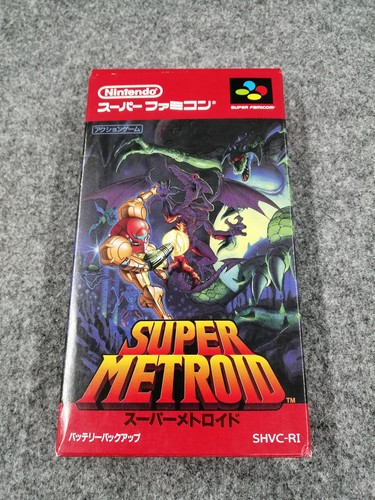 Boîte super metroid - [en,
