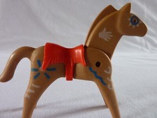 PLAYMOBIL  CHEVAL INDIEN