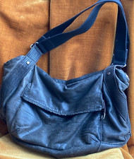 Sacoche, sac à main MANDARINA DUCK cuir glacé souple NOIR haut de gamme