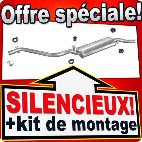 Silencieux arriere pour - pour, vw