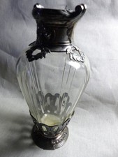 Vase en cristal Schweitzer Monture Gallia - Christofle signe poincons