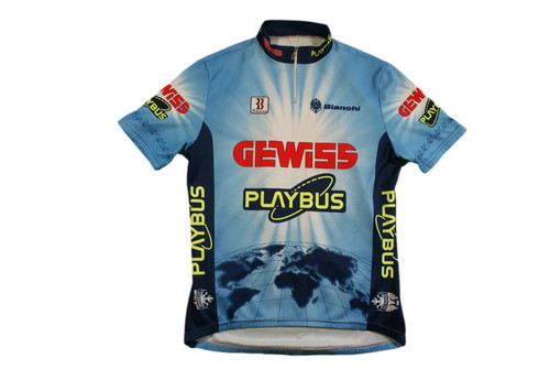 Maillot vélo rétro biemme - vélo,