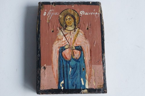 Icône orthodoxe grecque saint - icône,