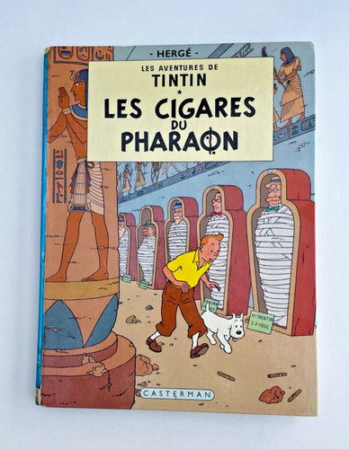 Tintin les cigares pharaon - tintin, du