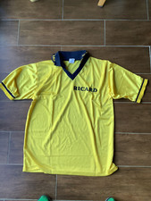  RICARD Maillot Foot vintage jaune collection bar XL