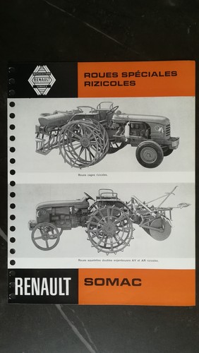 Prospectus tracteur matériels