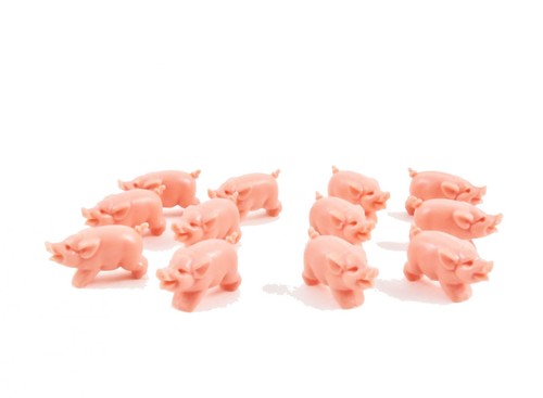 Maison poupées cochons - poupées, 12