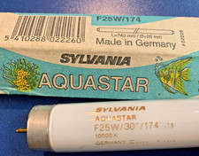 Sylvania Lampes Fluorescentes Pour Spezialanwendung T8 25W/30 " 174 Aquastar