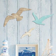 Décoration murale en bois en