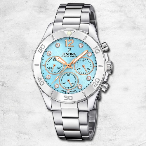 Montre femme festina acier - femme,