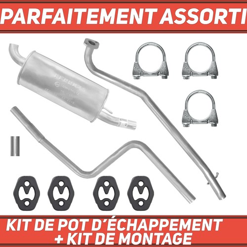Kit pot échappement - kit, d’échappement