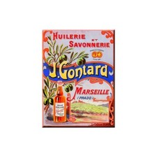 Plaque métal publicitaire