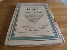 LIVRE ANCIEN 1925- LULLY ET