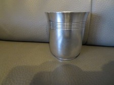 Christofle timbale en métal argenté