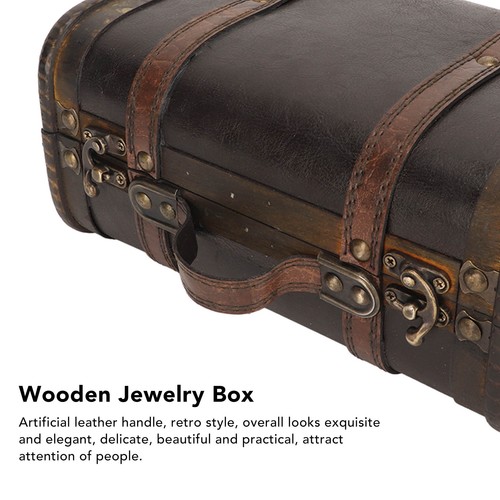 Valise rétro bois boîte - rétro,
