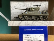 REE AB-017 CHASSEUR DE CHAR TD M10 BOURRASQUE 2DB RBFM ( 1/87)