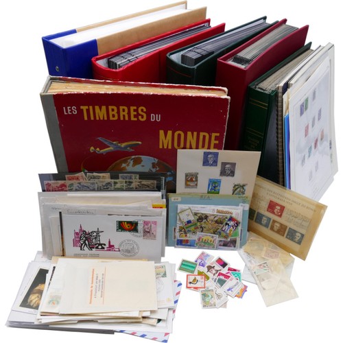 Vrac timbres france et - de,