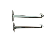 1 PAIRE SUPPORT FIXE TABLETTE DE LAVABO ANCIEN SYSTÈME ÉQUERRE ÉTAGÈRE VINTAGE