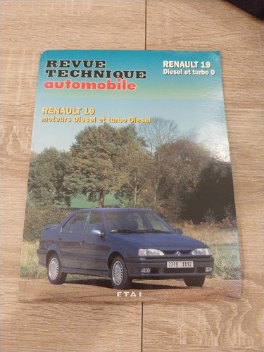 Revue technique renault 9 - renault, 19